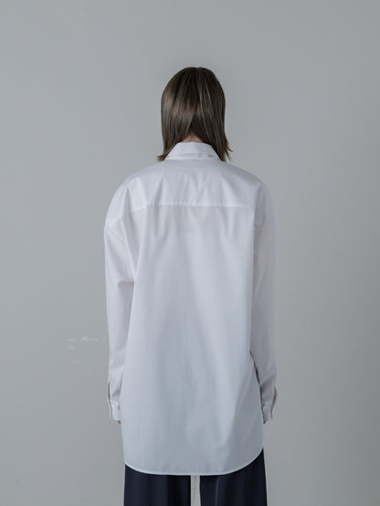 【pre order】over shirt - white