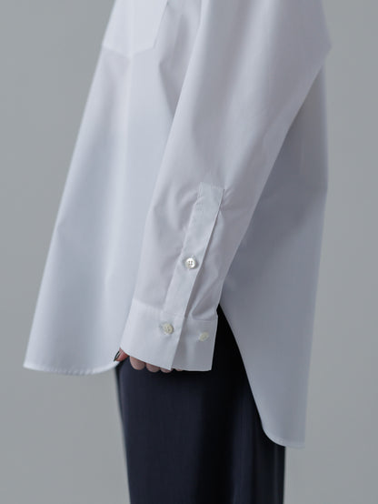 【pre order】over shirt - white