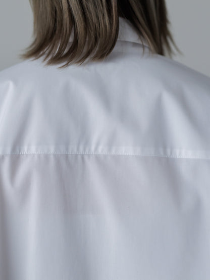 【pre order】over shirt - white