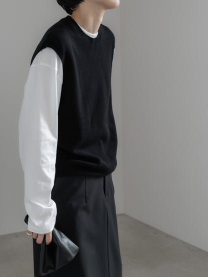 【pre order】huge long T (white / black)