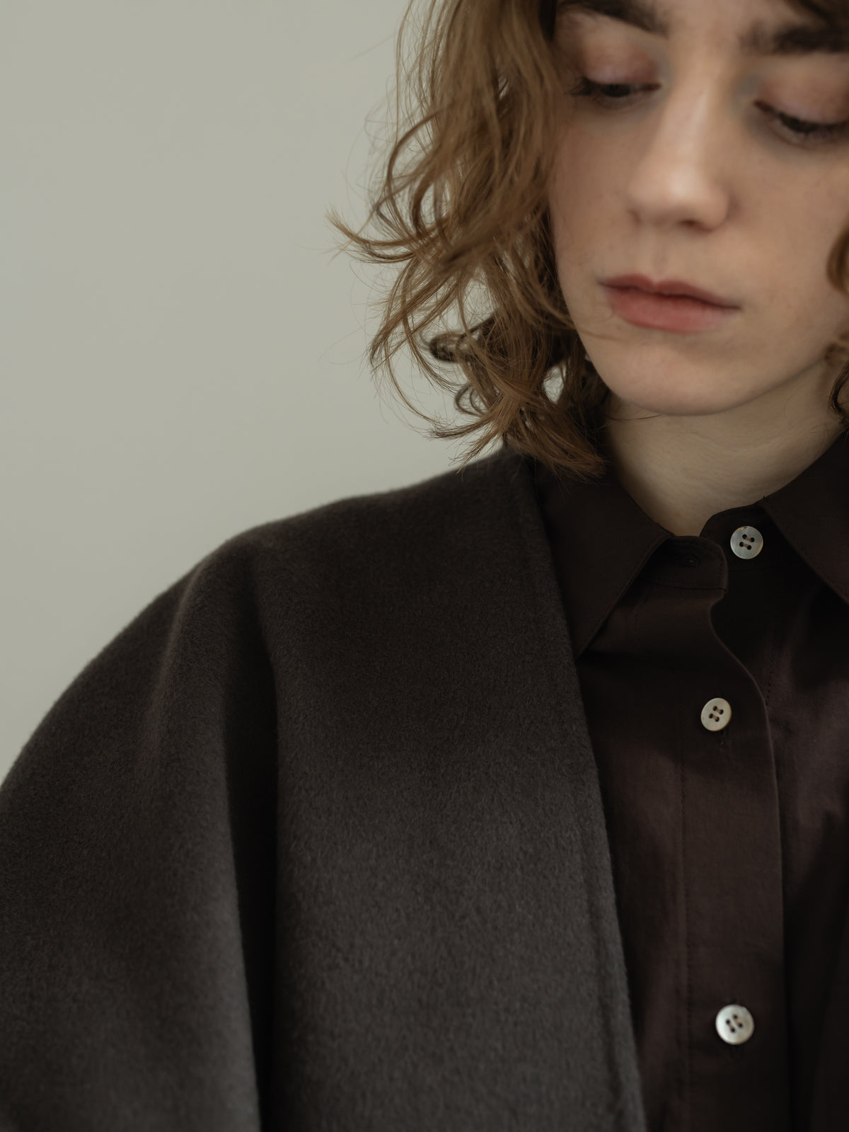 throw shawl coat ~26aw~