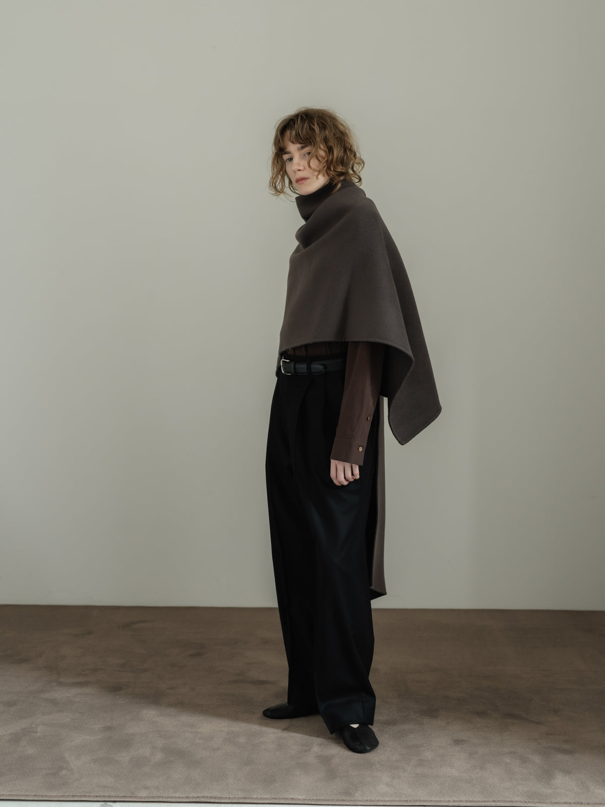 throw shawl coat ~26aw~