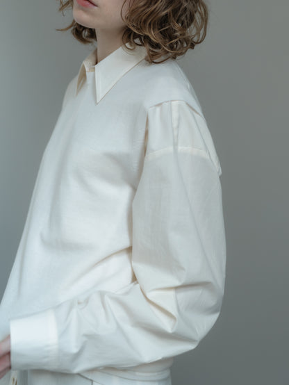 cut off over shirt