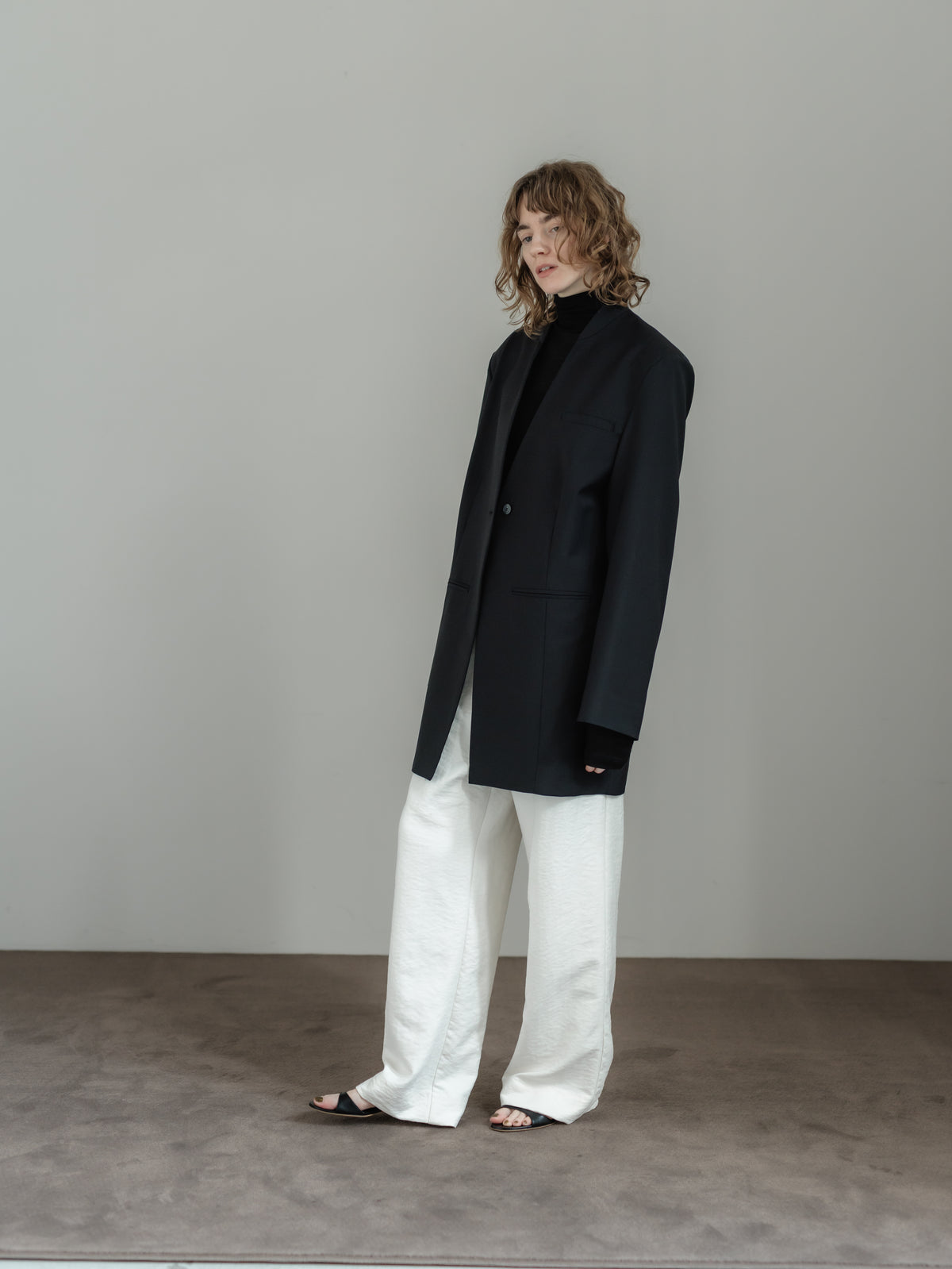 suede easy pants