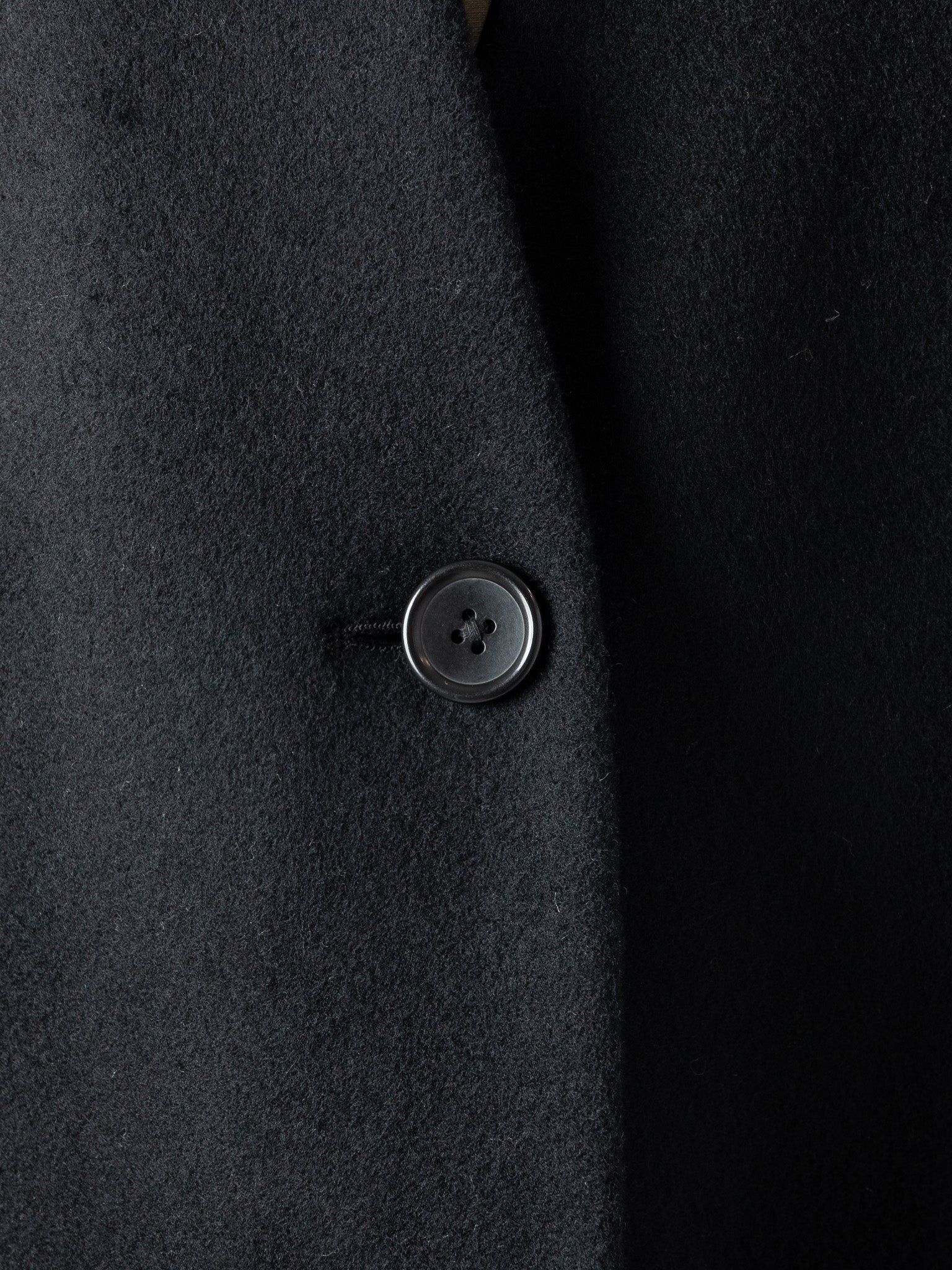 2022最新式 digne ディニュ Collarless Jacket Coat Black