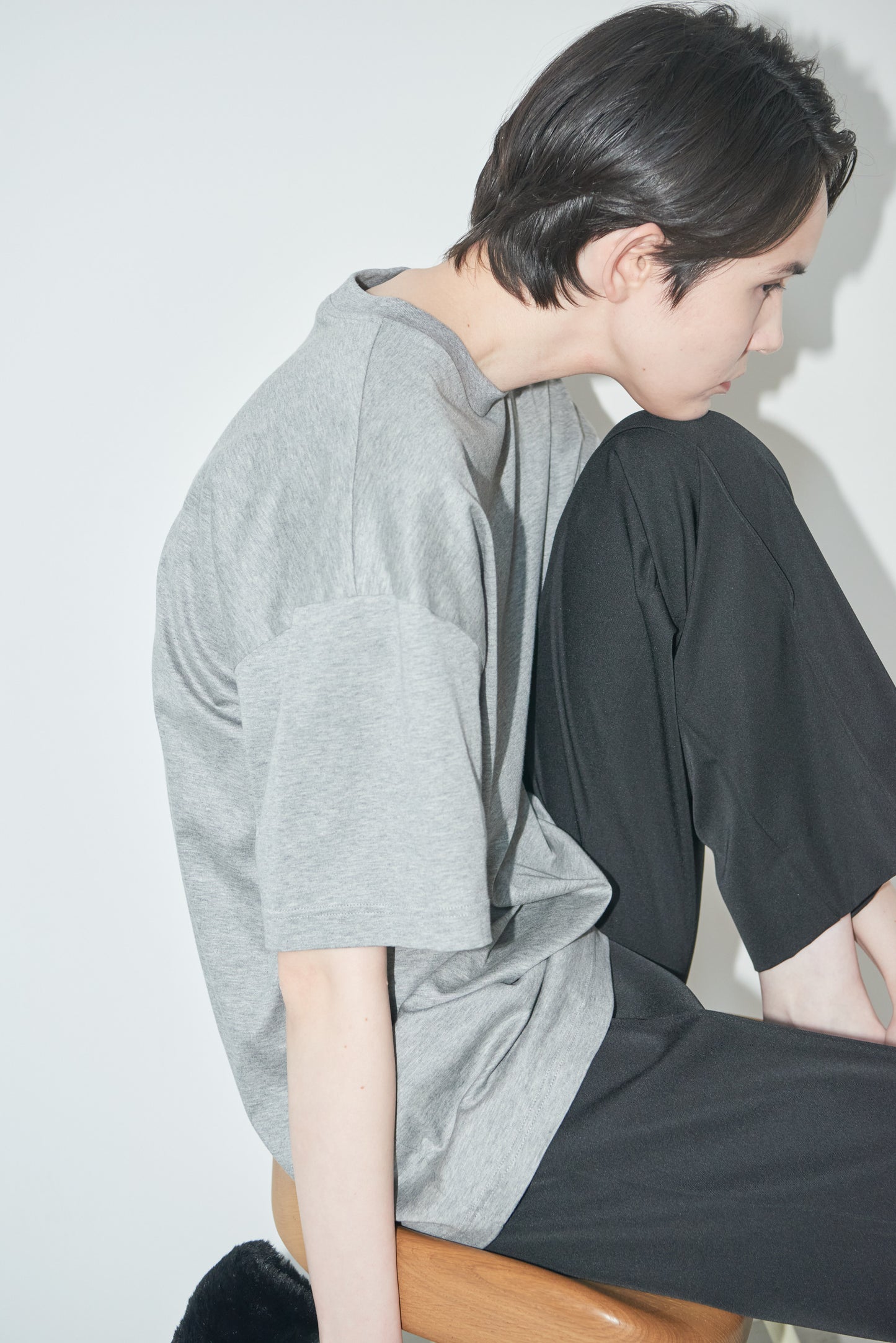 【order】huge T / top gray