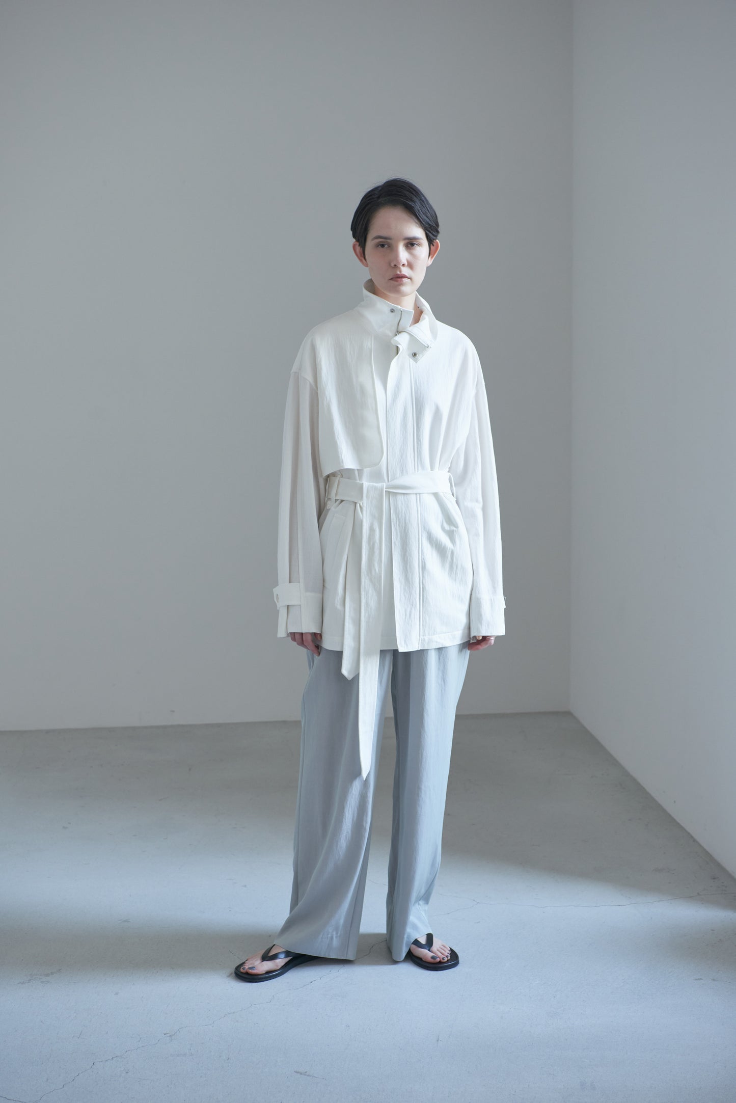 safari jacket -white
