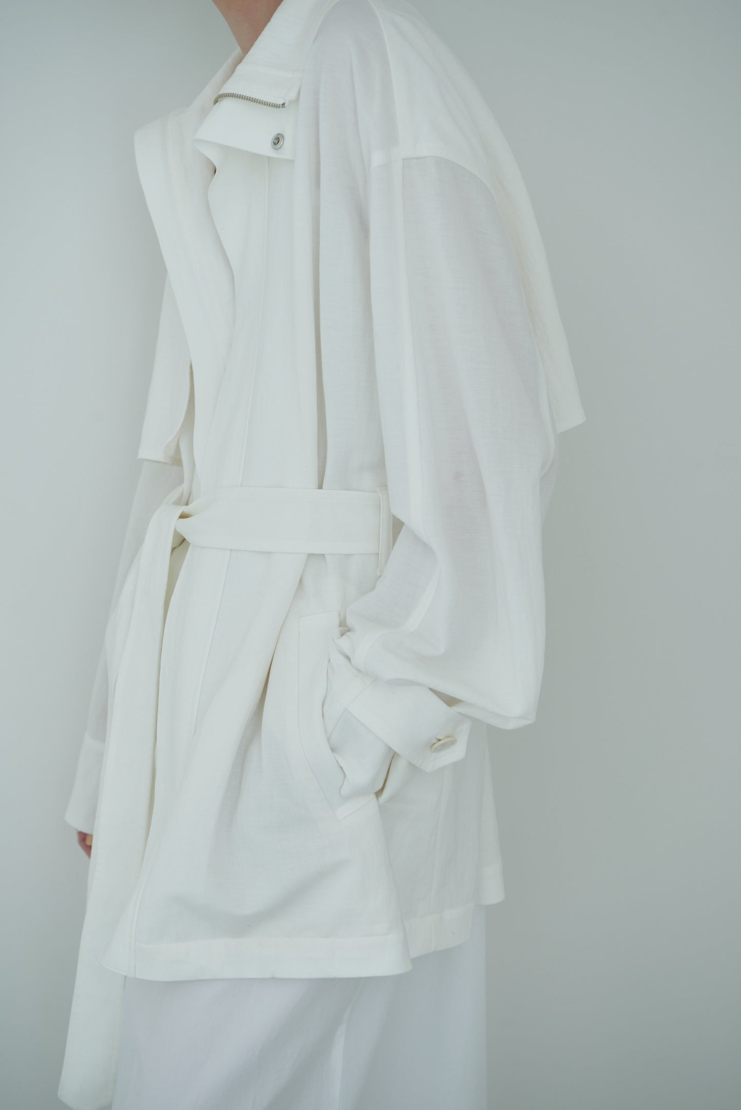 safari jacket -white