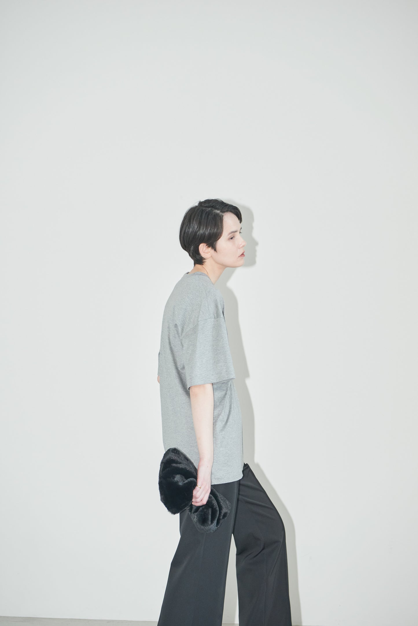 【order】huge T / top gray