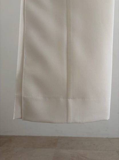 【pre order】straight pants/white
