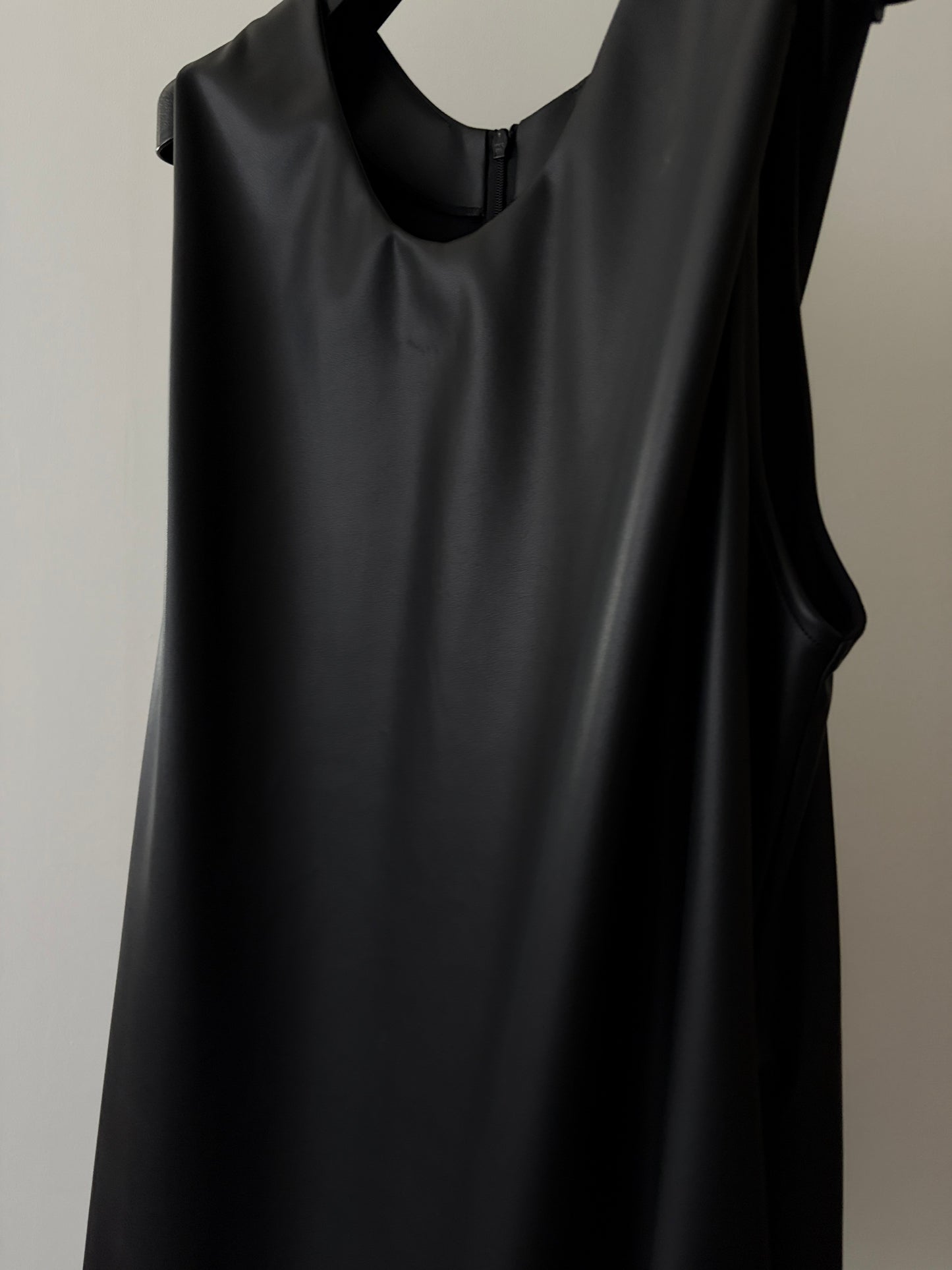 【pre order】leather tops/black
