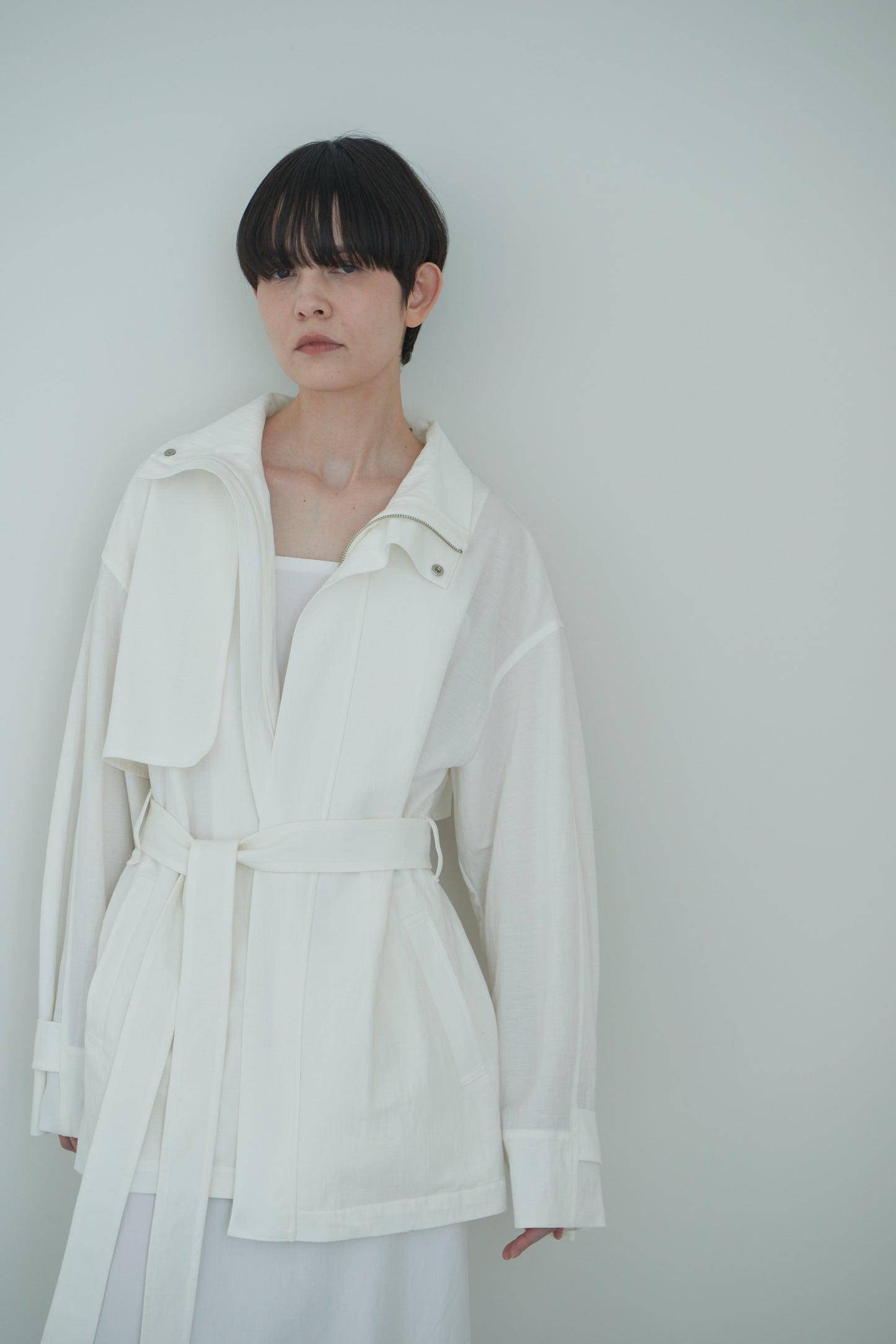 safari jacket -white