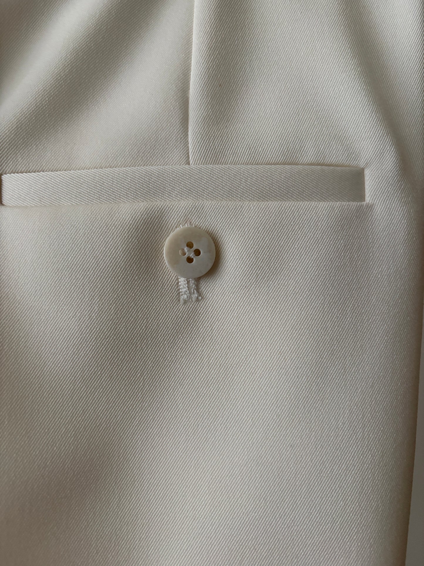 【pre order】straight pants/white