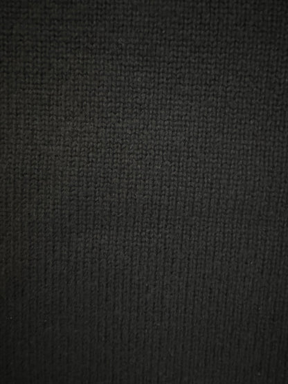 crew neck knit - black