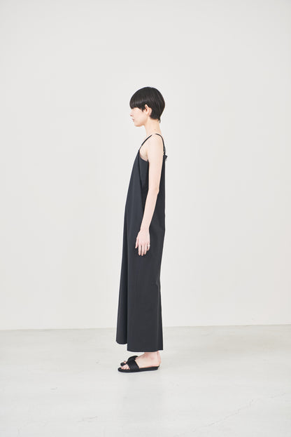 【order】cotton cami one-piece/black