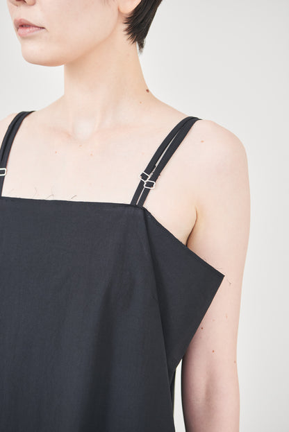 【order】cotton cami one-piece/black