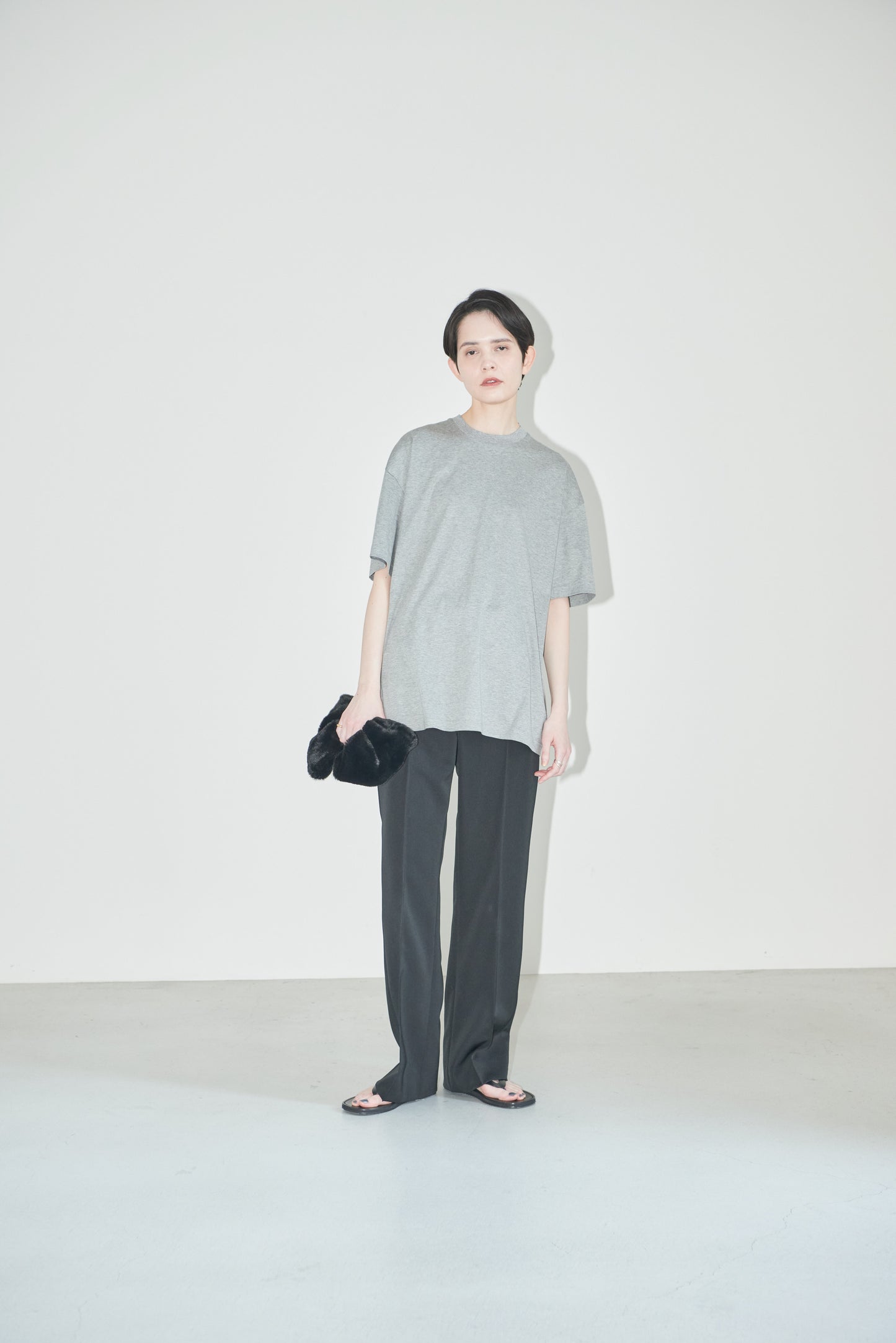 【order】huge T / top gray