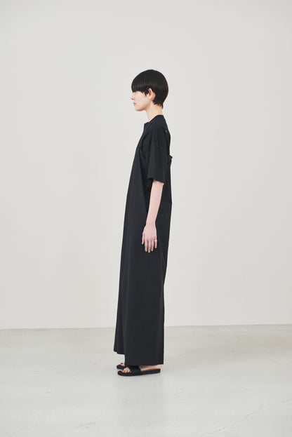 【order】cotton cami one-piece/black