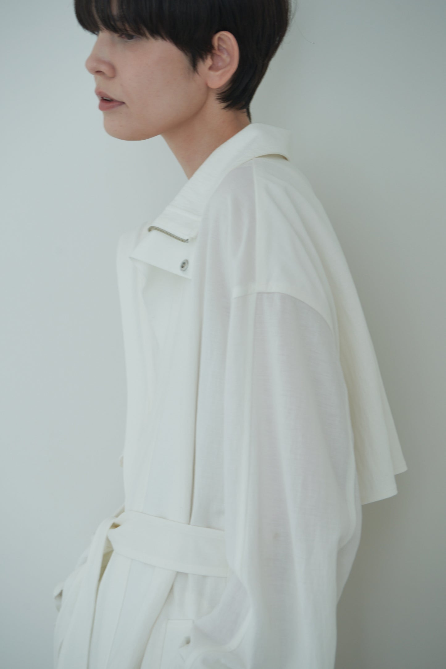 safari jacket -white