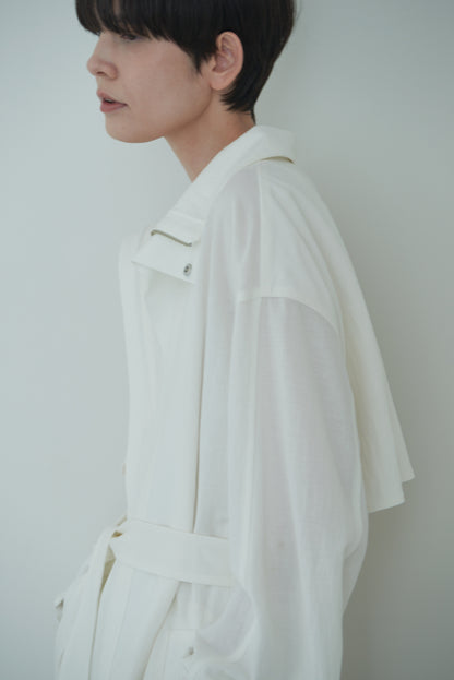safari jacket -white