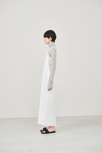 【order】cotton cami one-piece/white