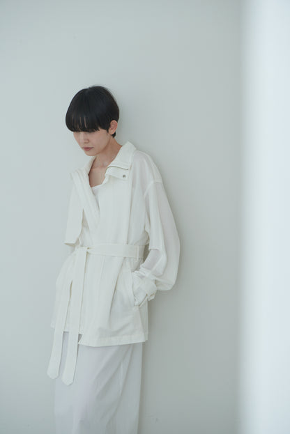 safari jacket -white