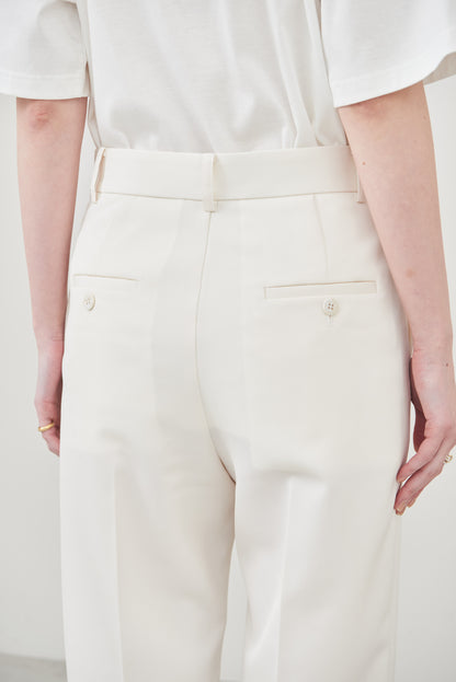 【pre order】straight pants/white