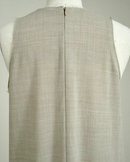 cut off one piece -26ss- /beige