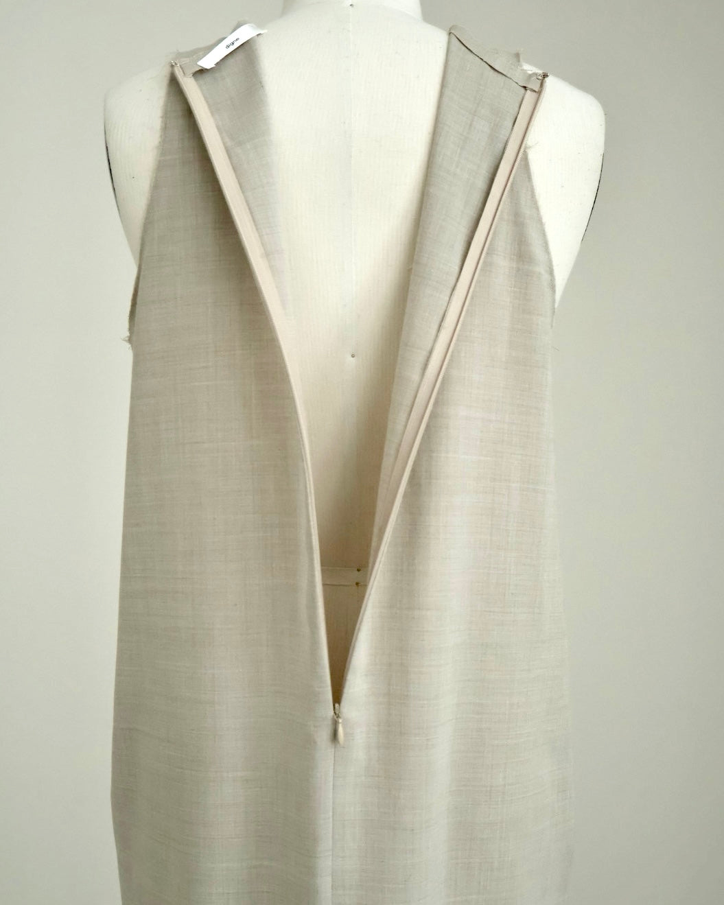 cut off one piece -26ss- /beige