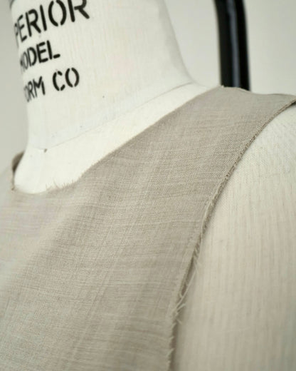 cut off one piece -26ss- /beige