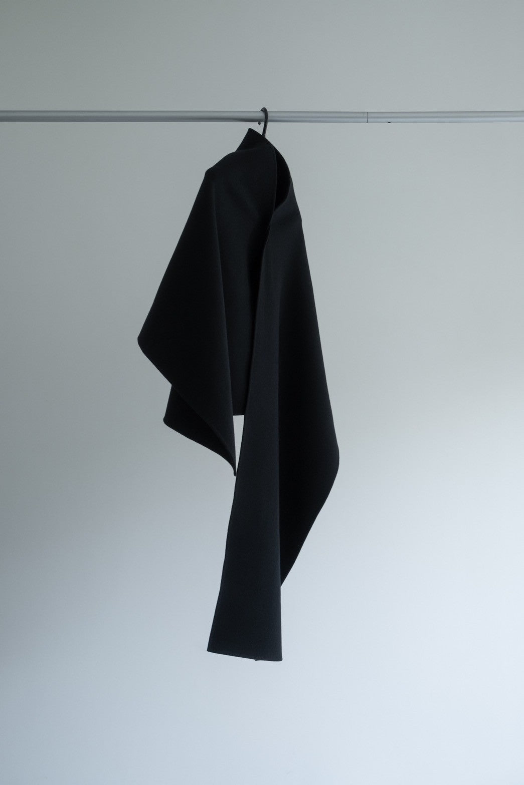 【pre order】throw shawl coat - black