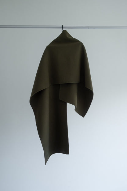 【pre order】throw shawl coat - khaki