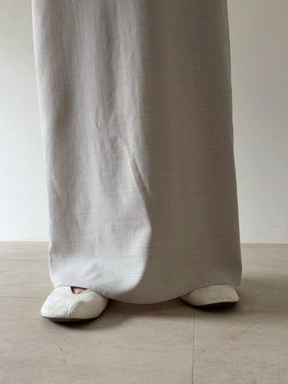 cut off one piece -26ss- /beige