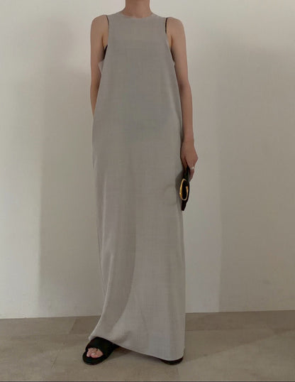 cut off one piece -26ss- /beige