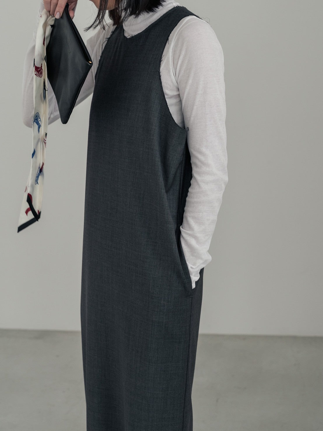 （本日のみ値下げします！！)digne collarless jacket 本日のみ値下げします！！)digne collarless jacket pre order