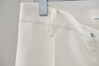 【pre order】straight pants/white
