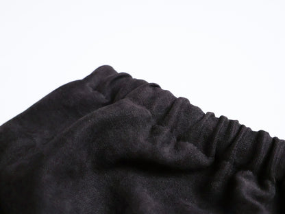 suede easy pants