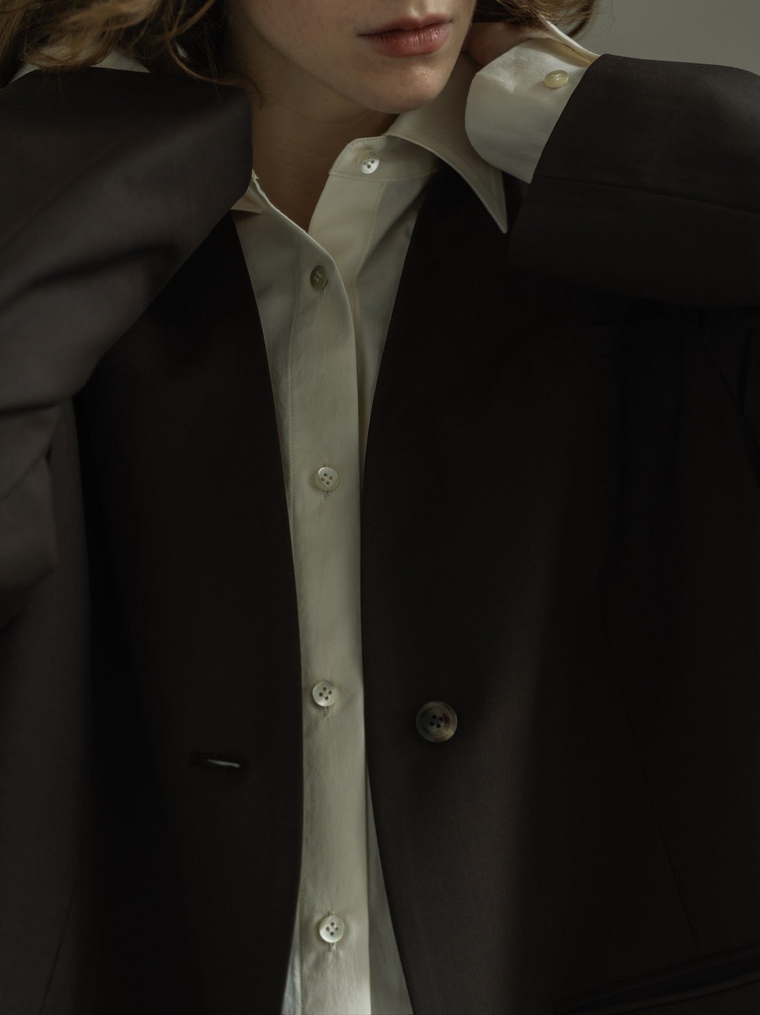 cut off over shirt