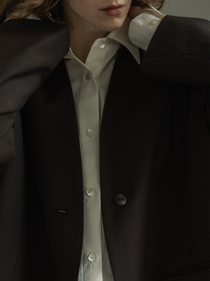 cut off over shirt